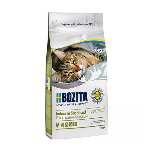 Bozita İndoor Sterilised Kısırlaştırılmış Tavuklu Kedi Maması 10 Kg