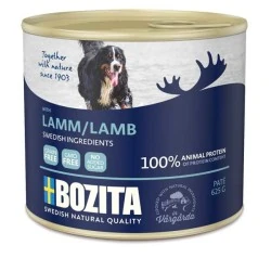 Bozita Kuzu Etli Yaş Köpek Maması 625 GR