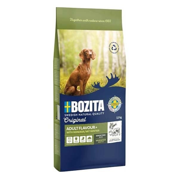 Bozita Original Adult Flavour Plus Geyik Etli Köpek Maması 12 KG - 1