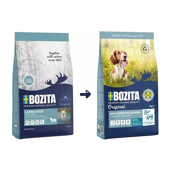 Bozita Original Adult Sensitive Digestion Kuzu Etli Köpek Maması 12 kg - 4