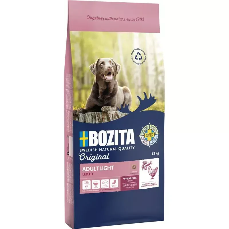 Bozita Original Adult Tahılsız Light Tavuklu Köpek Maması 12 Kg