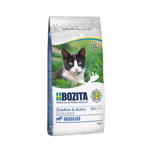 Bozita Outdoor Active Geyik Etli Kedi Maması 2 Kg