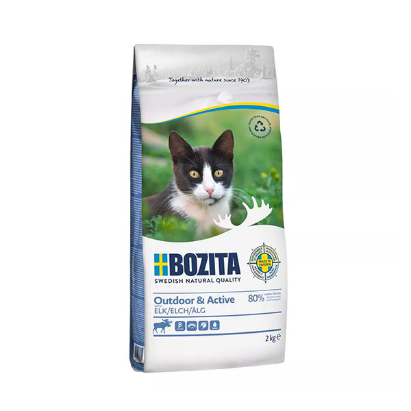 Bozita Outdoor Active Geyik Etli Kedi Maması 2 Kg - 4
