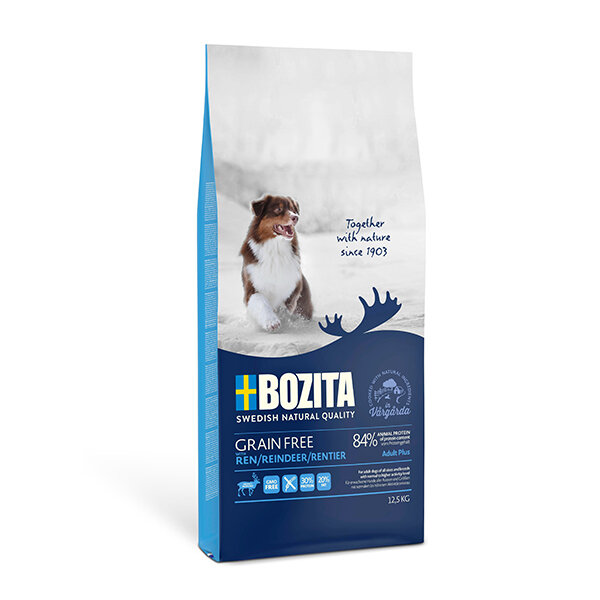Bozita Ren Geyikli Tahılsız Köpek Maması 12,5 KG - 1