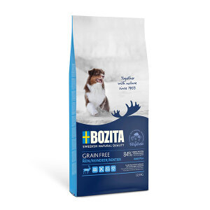 Bozita Ren Geyikli Tahılsız Köpek Maması 12,5 KG