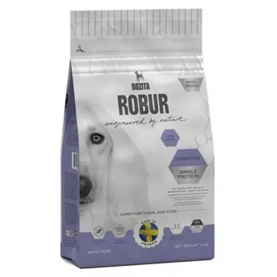 Bozita Robur Sensitive Single Protein Kuzu Etli Köpek Maması 12.5 KG - 1