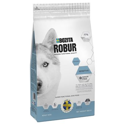 Bozita Robur Sensitive Tahılsız Geyik Etli Köpek Maması 11.5 kg - 1