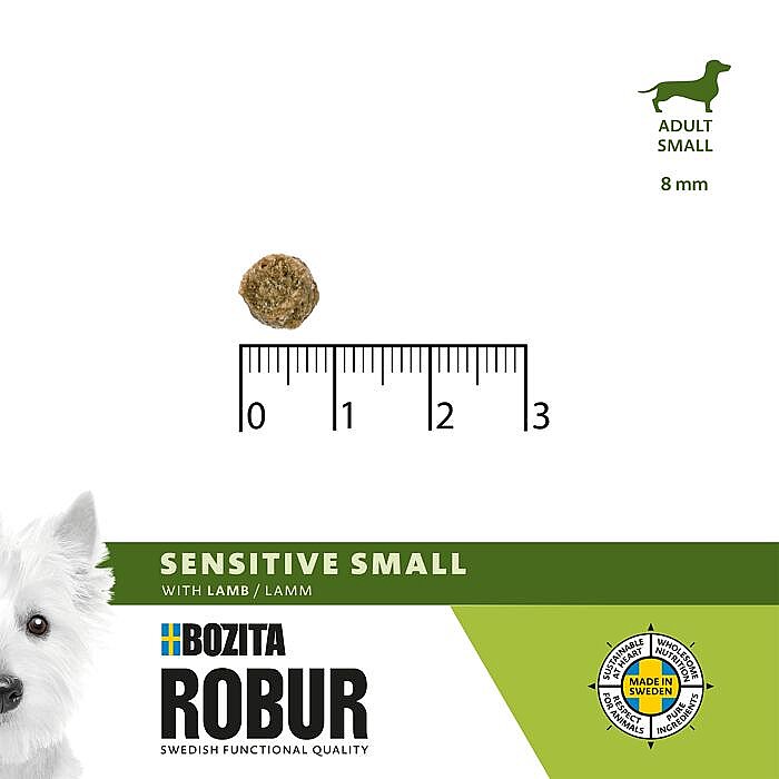 Bozita Robur Yetişkin Kuzu Etli Küçük Irk Köpek Maması 3 kg - 3