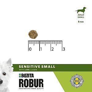 Bozita Robur Yetişkin Kuzu Etli Küçük Irk Köpek Maması 7,5 kg - 3