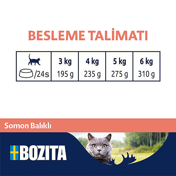 Bozita Somon Balıklı Mousse Yaş Kedi Maması 85 g - 3