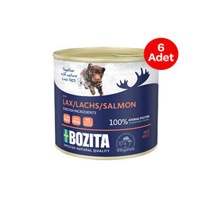 Bozita Somonlu Yaş Köpek Maması 625 GR 6 Adet - 1