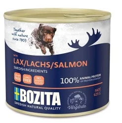 Bozita Somonlu Yaş Köpek Maması 625 GR