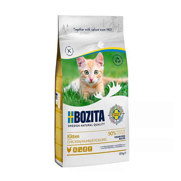 Bozita Tahılsız Tavuklu Yavru Kedi Maması 10 Kg - 5