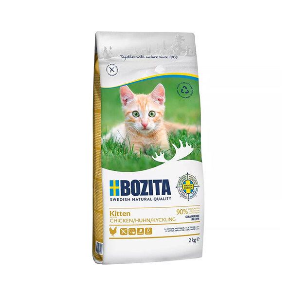 Bozita Tahılsız Tavuklu Yavru Kedi Maması 2 Kg - 4