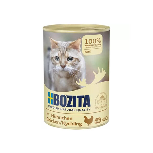 Bozita Tavuk Etli Pate Kedi Konservesi 400 gr - 5