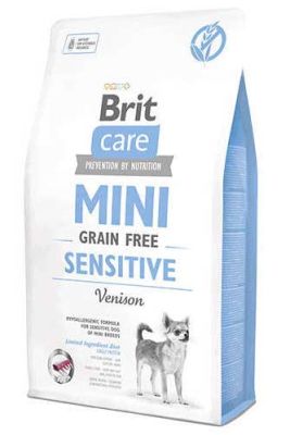 Brit Care Adult Mini Sensitive Geyik Etli Küçük Irk Köpek Maması 2 KG - 1