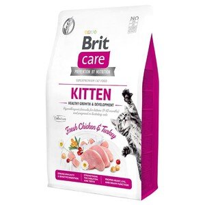 Brit Care Hypoallergenic Tahılsız Tavuk ve Hindili Yavru Kedi Maması 7 Kg