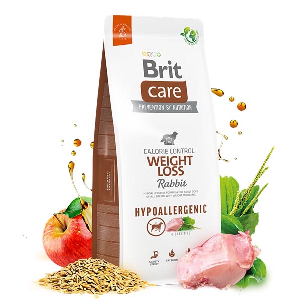 Brit Care Weight Loss Tavşanlı Tahılsız Yetişkin Köpek Maması 12 kg - 1