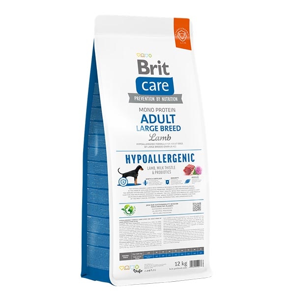 Brit Care Hipoalerjenik Kuzu Etli ve Pirinçli Büyük Irk Yetişkin Köpek Maması 12 kg - 2