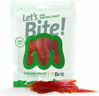 Brit Care Lets Bite Chicken Breast Tavuklu Köpek Ödülü 400 GR - 1
