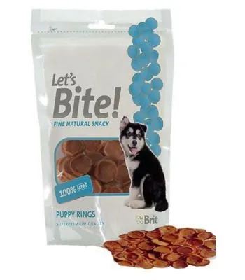 Brit Care Let's Bite Puppy Rings Yavru Köpek Ödülü 80 GR - 1