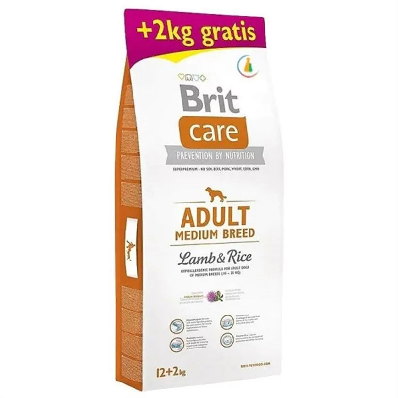 Brit Care Medium Orta Irk Kuzu Etli Köpek Maması 12+2 Kg - 2