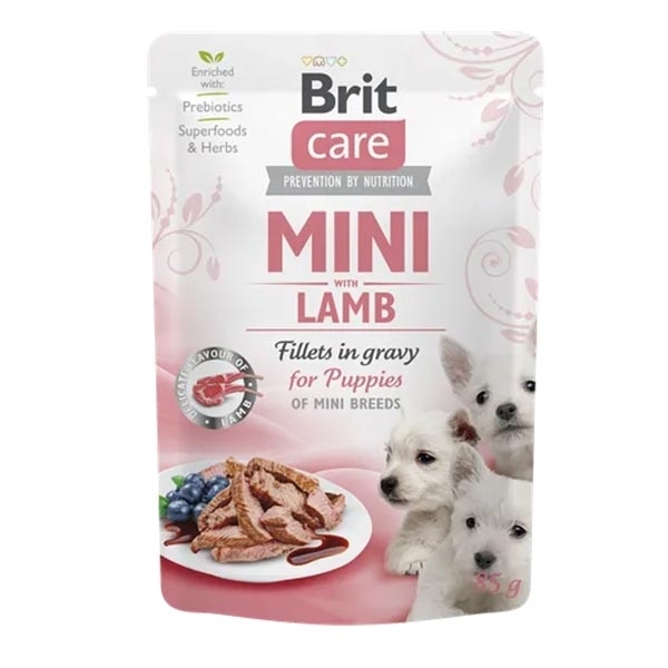 Brit Care Mini Kuzu Etli Fileto Küçük Irk Köpek Yaş Maması 85 g