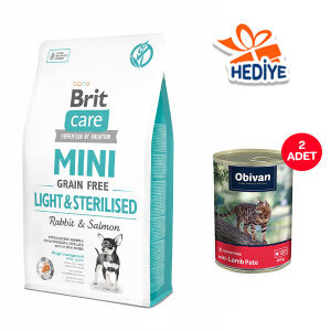 Brit Care Mini Light Tahılsız Küçük Irk Köpek Maması 2 KG
