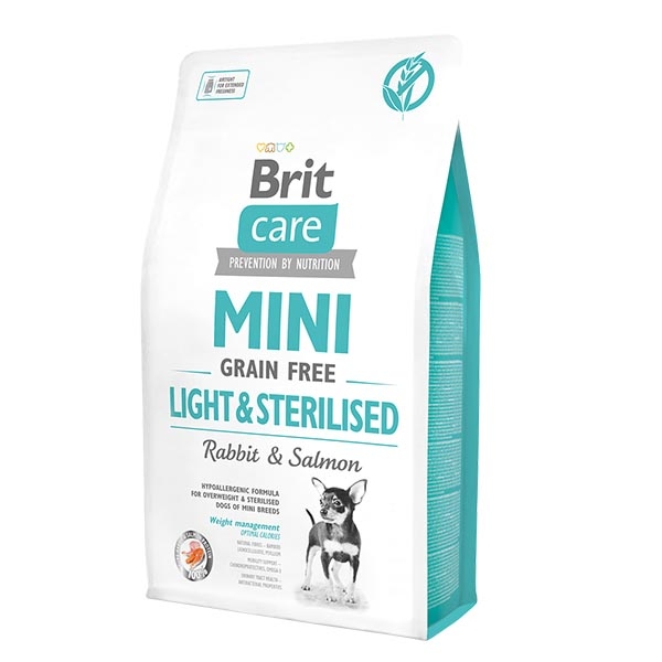 Brit Care Mini Light Tahılsız Küçük Irk Yetişkin Köpek Maması 2 kg