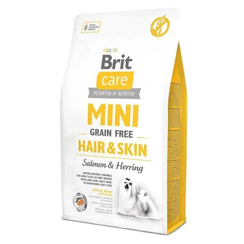 Brit Care Skin Care Tahılsız Somonlu Mini Yetişkin Köpek Maması 7 Kg - 1
