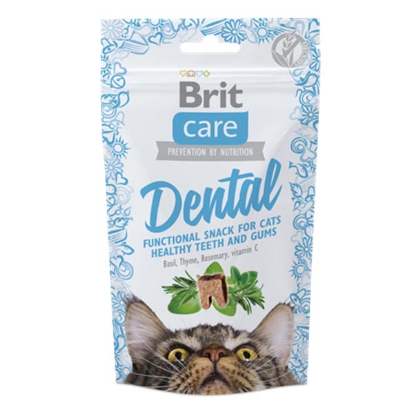 Brit Care Dental Ağız Bakım Kedi Ödül Maması 50 g