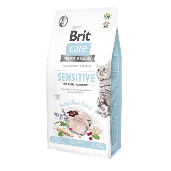 Brit Care Sensitive Ringa Balıklı Tahılsız Yetişkin Kedi Maması 7 kg - 3