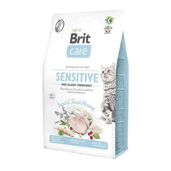 Brit Care Tahılsız Hypoallergenic Ringa Balıklı Kedi Maması 7 kg - 1
