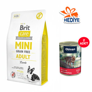 Brit Care Tahılsız Küçük Irk Kuzu Etli Köpek Maması 2 KG