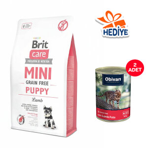 Brit Care Tahılsız Küçük Irk Kuzu Etli Yavru Köpek Maması 2 KG