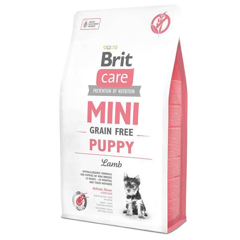 Brit Care Tahılsız Mini Puppy Kuzulu Yavru Köpek Maması 7 kg - 1