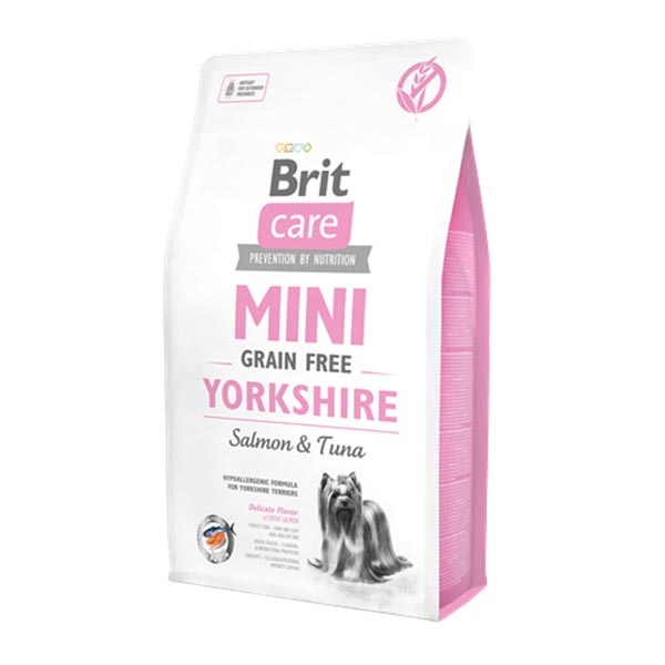 Brit Care Mini Yorkshire Somonlu Tahılsız Yetişkin Köpek Maması 2 kg - 3
