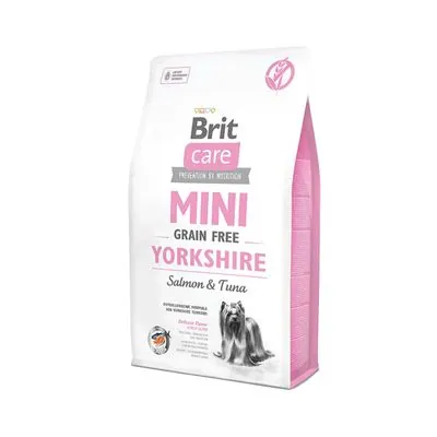 Brit Care Tahılsız Mini Yorkshire Somonlu Köpek Maması 2 KG - 1