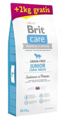 Brit Care Tahılsız Somonlu Büyük Irk Yavru Köpek Maması 14 KG - 1