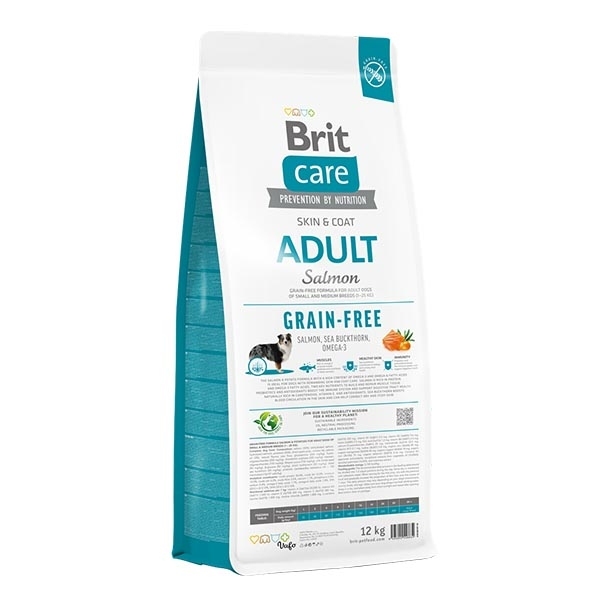 Brit Care Somonlu Tahılsız Yetişkin Köpek Maması 12 kg - 2