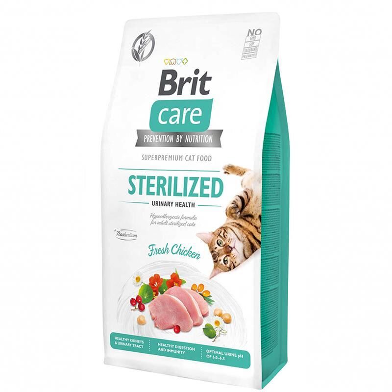 Brit Care Tahılsız Urinary Tavuklu Kısırlaştırılmış Kedi Maması 2 Kg - 1