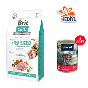 Brit Care Tahılsız Urinary Tavuklu Kısırlaştırılmış Kedi Maması 2 Kg