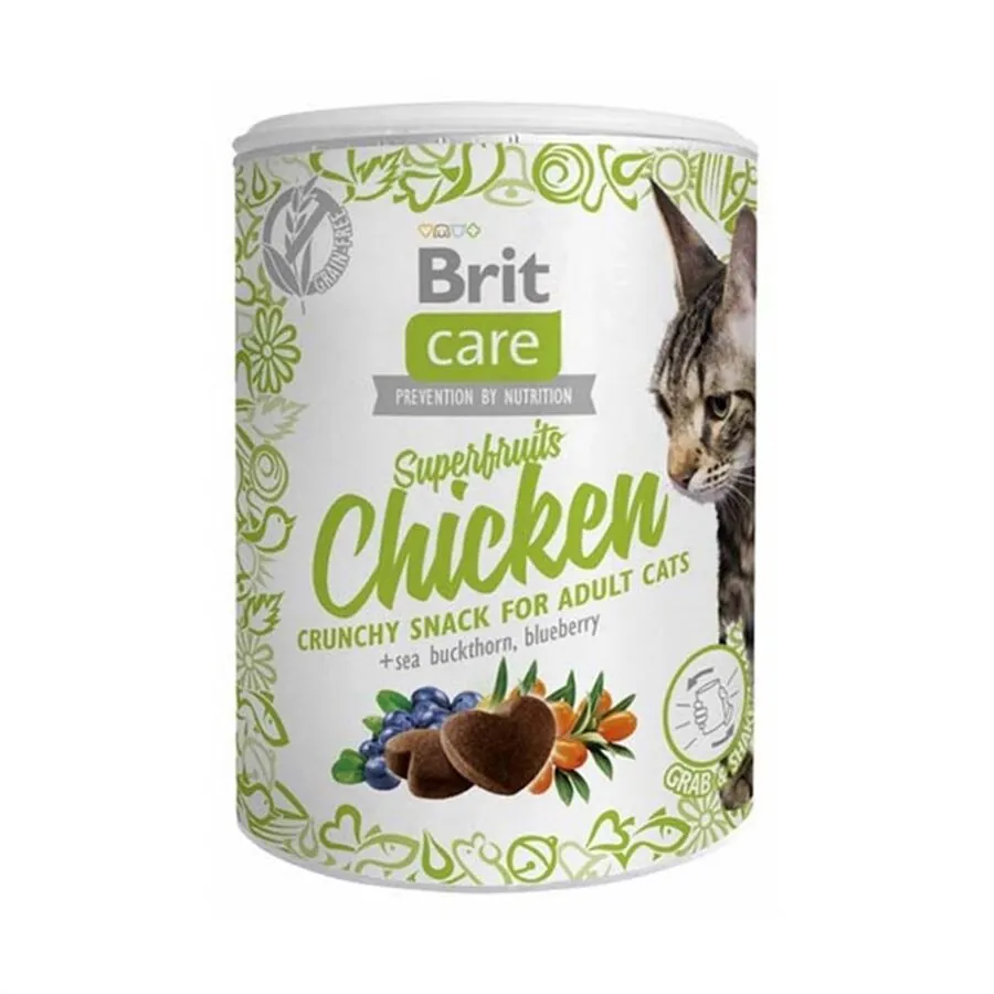 Brit Care Tavuklu Ve Yabanmersinli Kedi Ödül Maması 100 Gr - 1