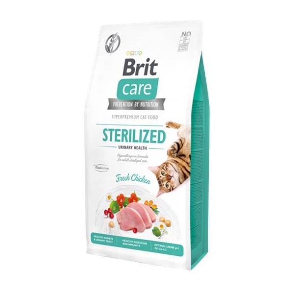 Brit Care Urinary Tavuklu Tahılsız Kısırlaştırılmış Yetişkin Kedi Maması 7 kg - 3