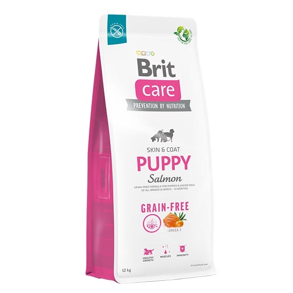 Brit Care Puppy Somonlu Tahılsız Yavru Köpek Maması 12 kg