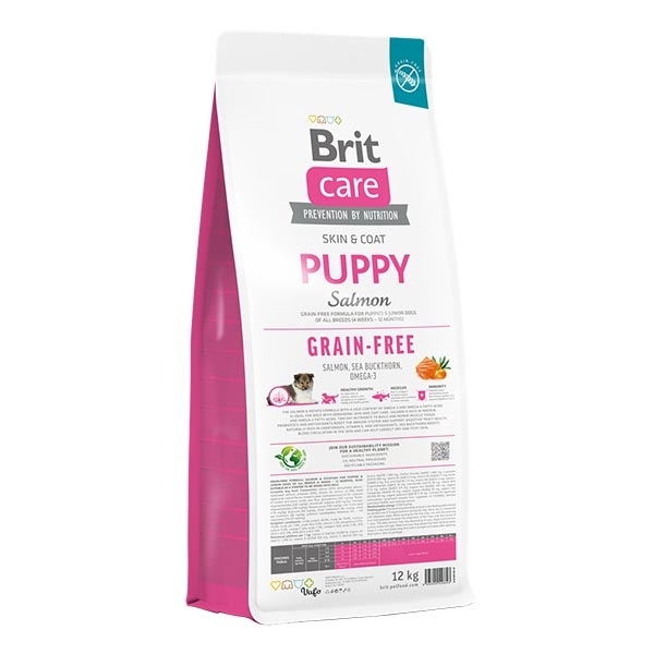 Brit Care Puppy Somonlu Tahılsız Yavru Köpek Maması 12 kg - 2