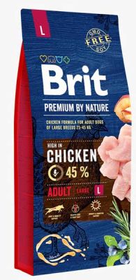 Brit Premium Büyük Irk Tavuklu Köpek Maması 15 KG - 1