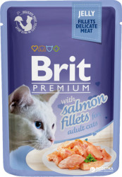 Brit Premium Delicate Somon Balıklı Yaş Kedi Maması 85 GR