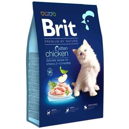 Brit Premium Kitten Tavuklu Yavru Kedi Maması 8 Kg - 1