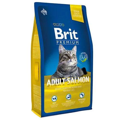 Brit Premium Somonlu Kedi Maması 8 KG - 1